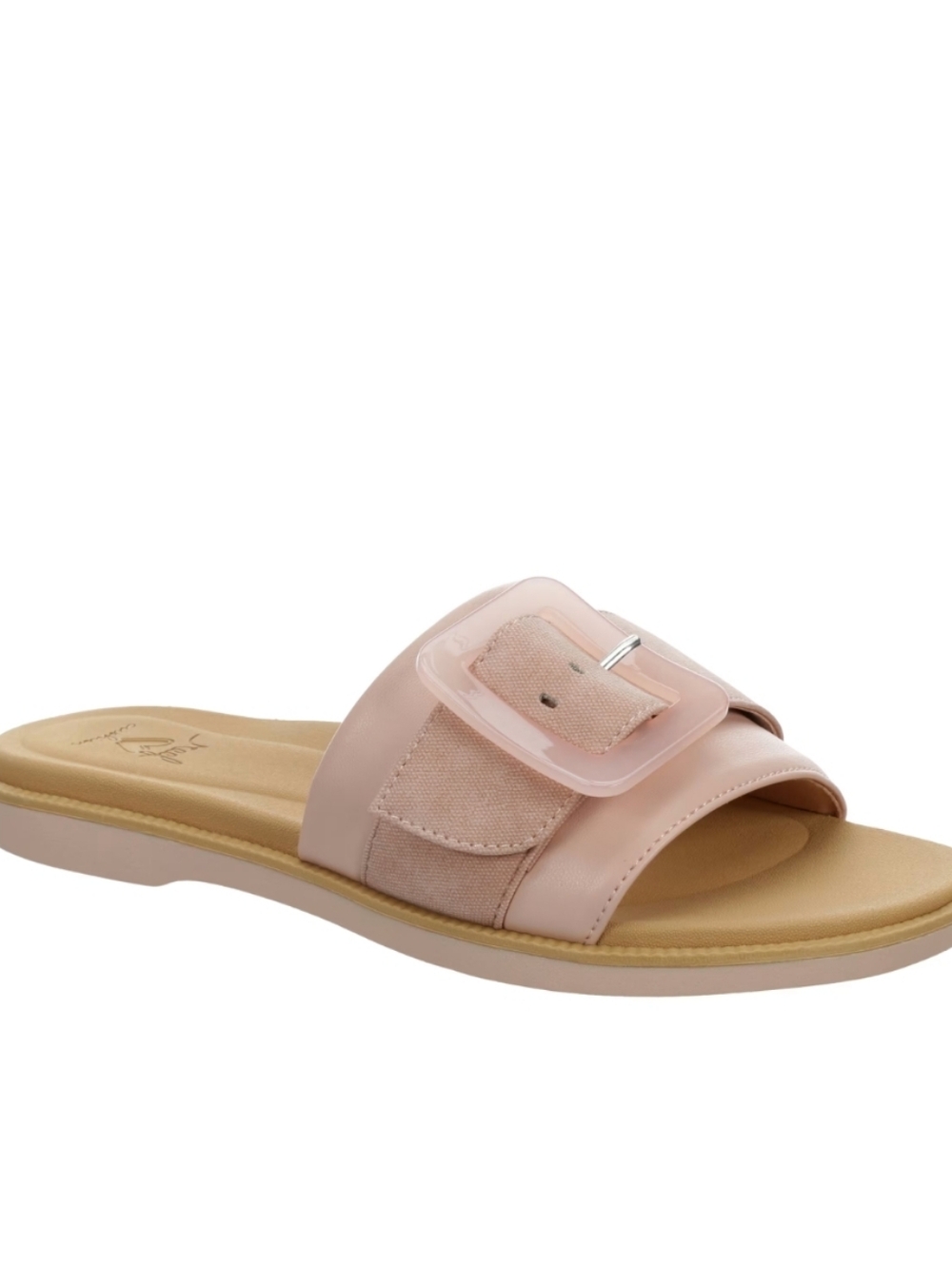 Reef Lana‎ Buckle Slide Sandal- Cameo Rose